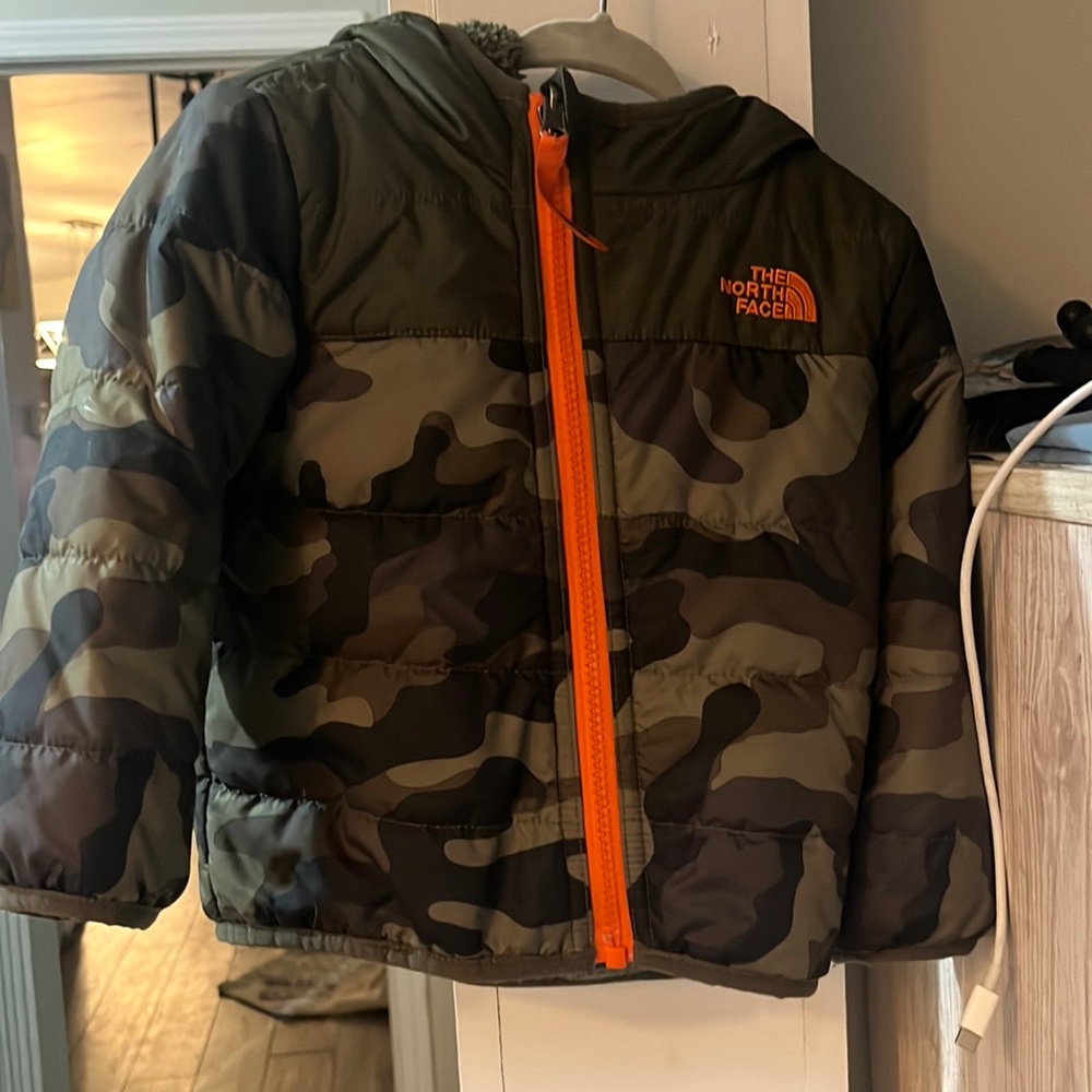 Toddler 12-18 month camo Northface Jacket